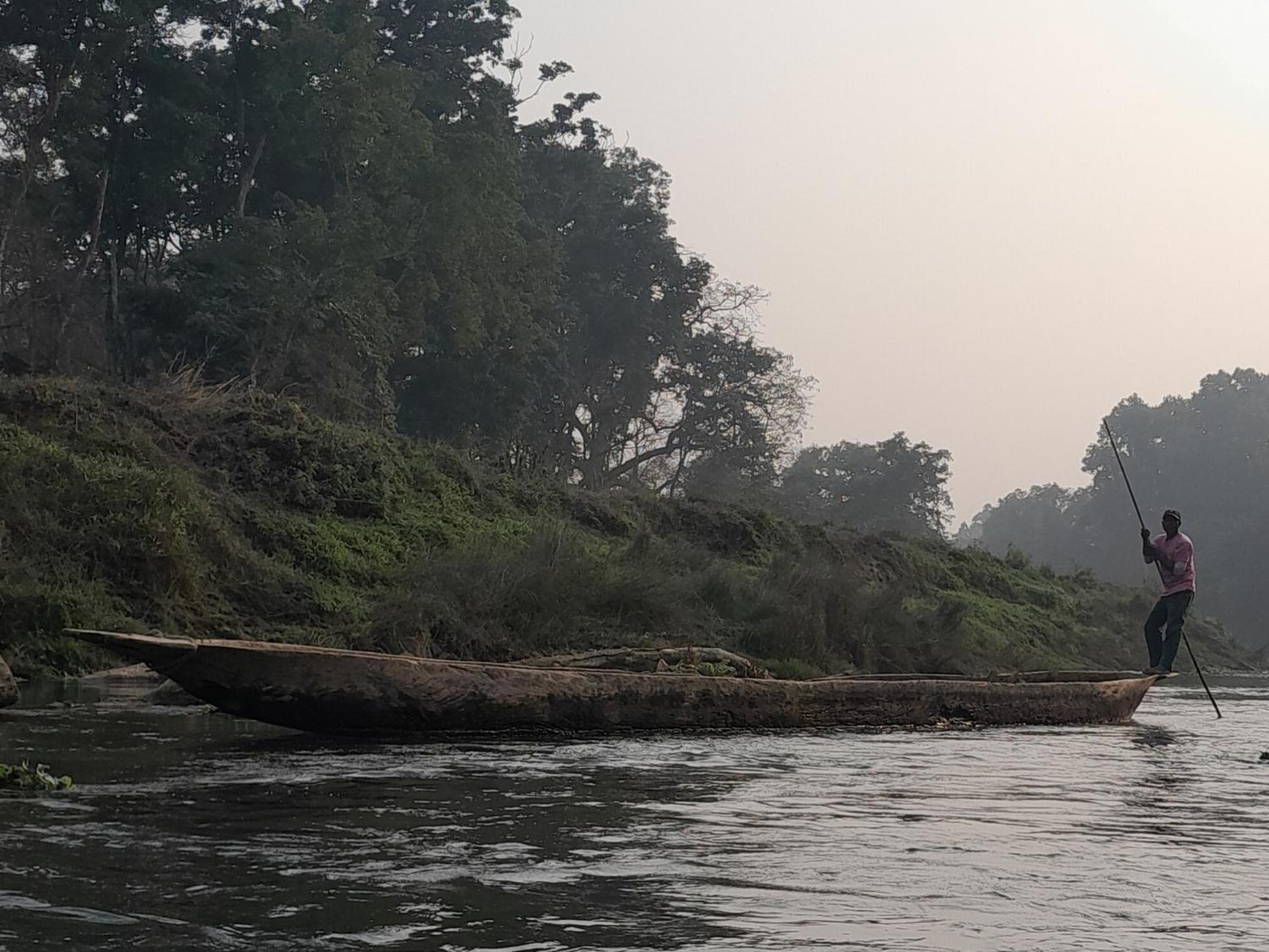Crocodile Safari Camp Hotel Chitwan Exterior photo